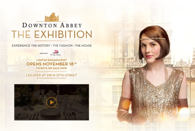 Downton Abbey Exhibition NYC 768x515 