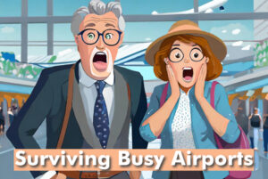 How to survive busy airports