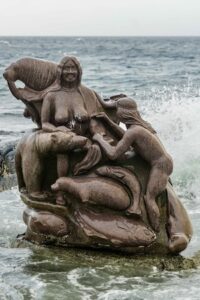 Sedna sculpture Nuuk Greenland